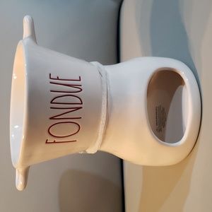 Rae dunn Artisan Collection Fondue set NWT